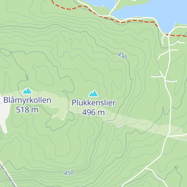 Map of Plukkenslier