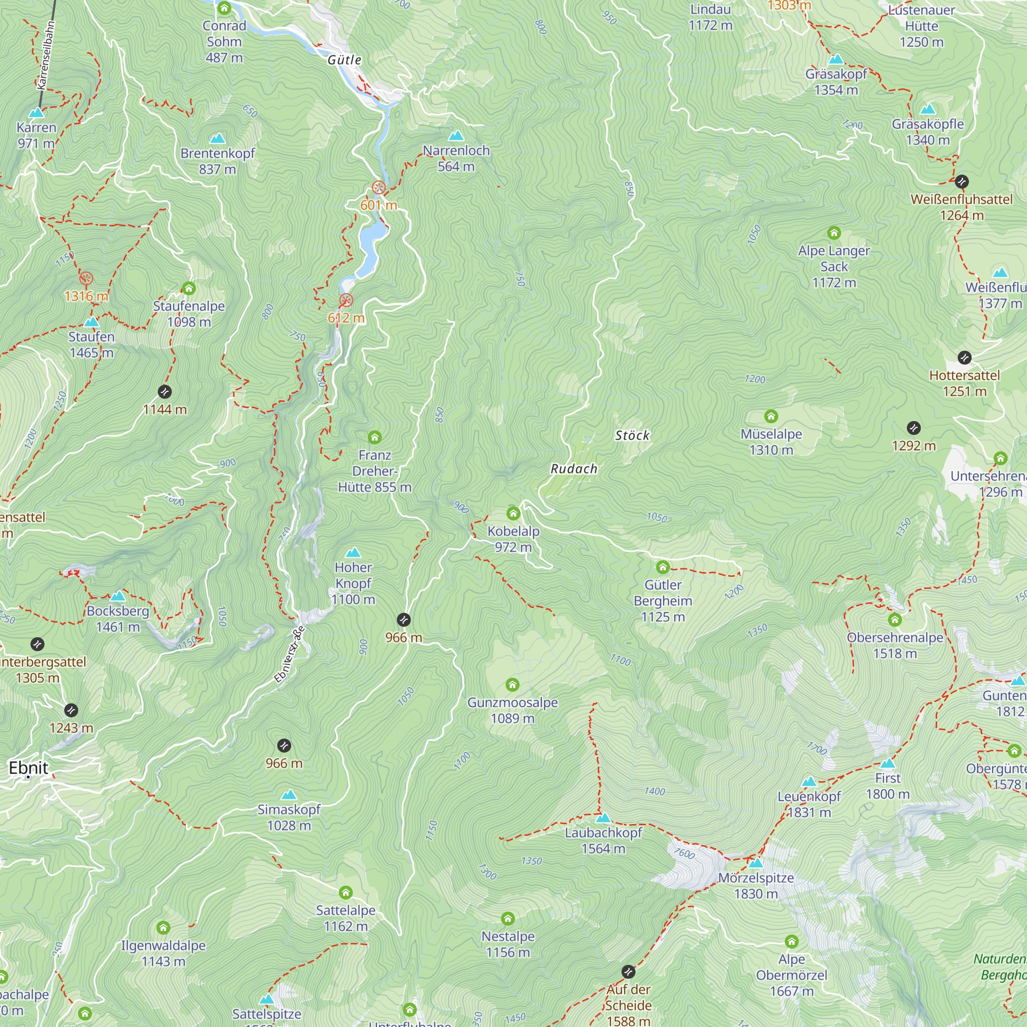 Kobelalp map