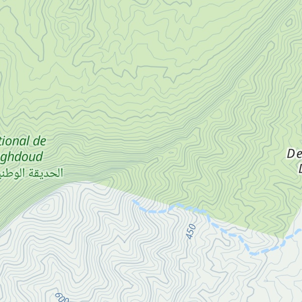 Map of Djebel Bou Dabouss