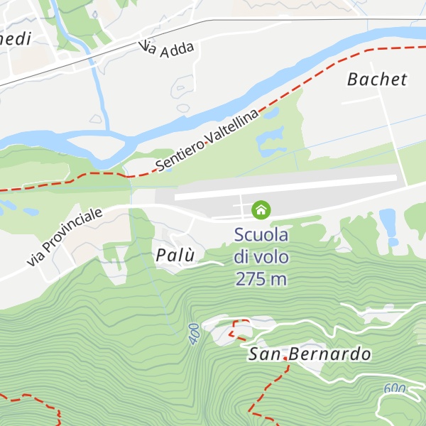 Map of CNSAS Corpo Nazionale Soccorso Alpino e Speleologico
