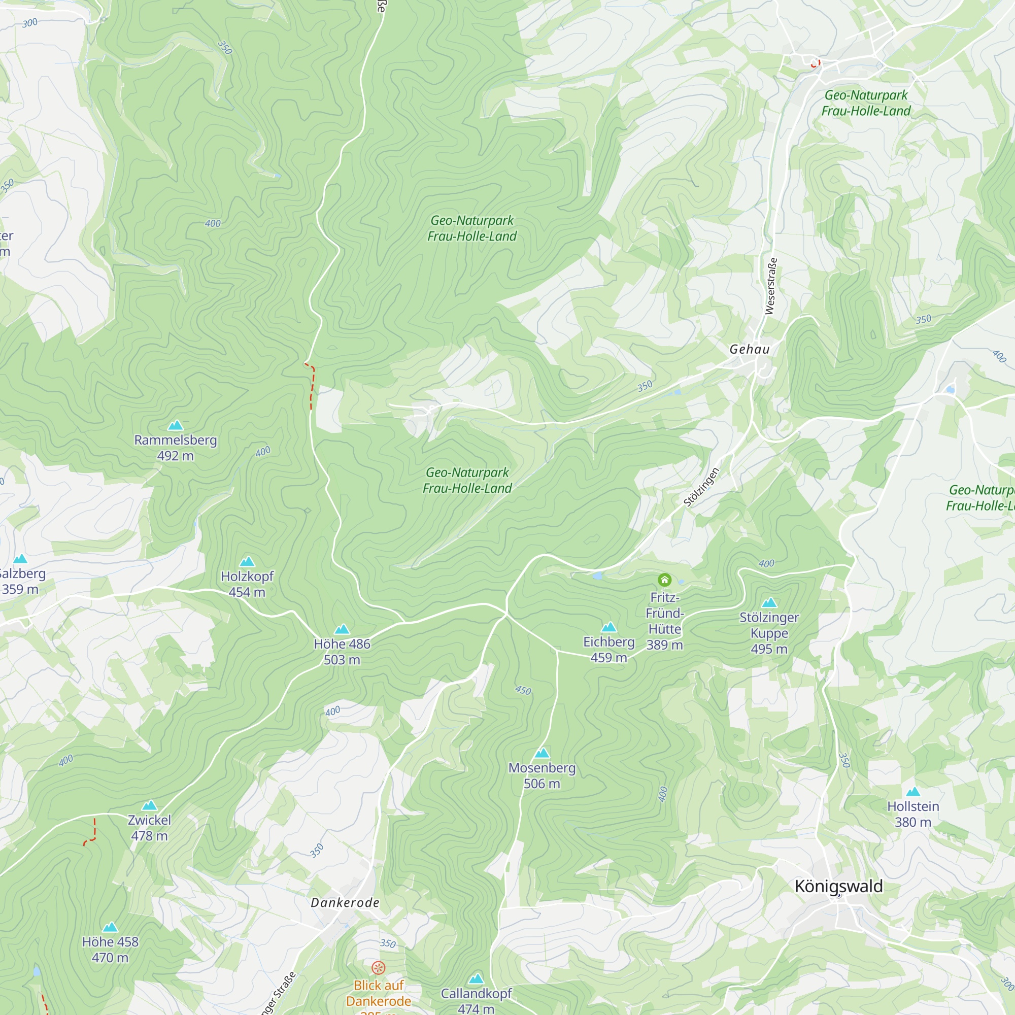 Im Hüttengraben map