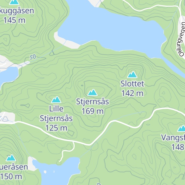 Map of Stjernsås