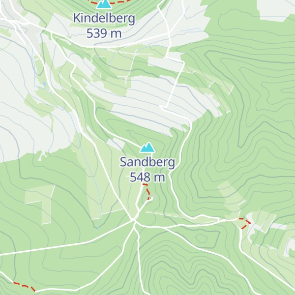 Map of Sandberg