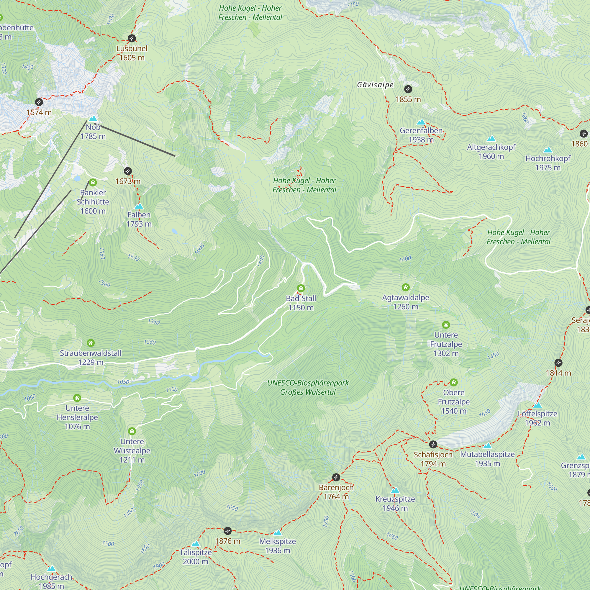 Bad Laterns map