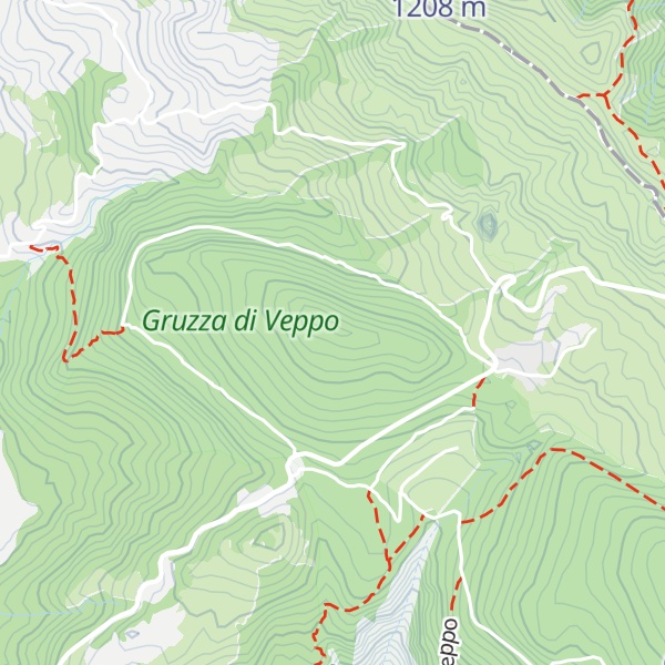 Map of La Gruzza