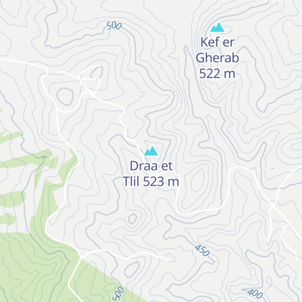 Map of Draa et Tlil