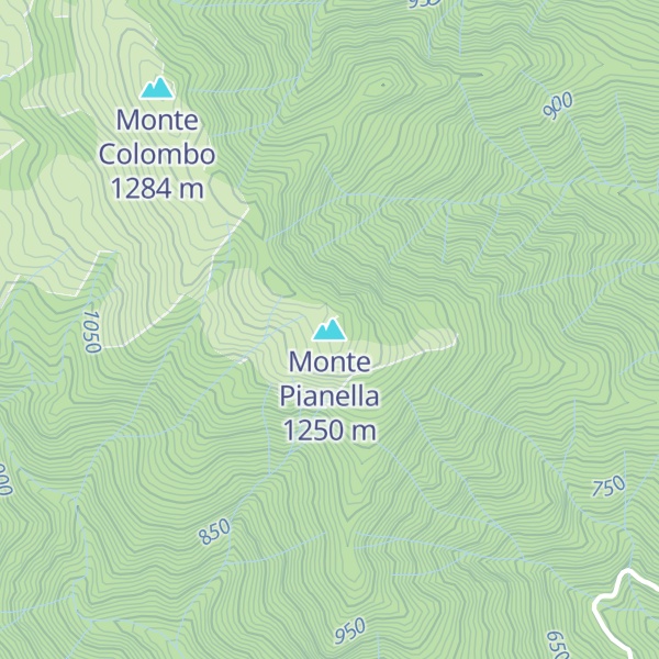 Map of Monte Pianella