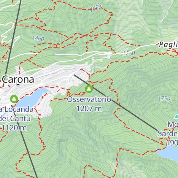 Map of Osservatorio
