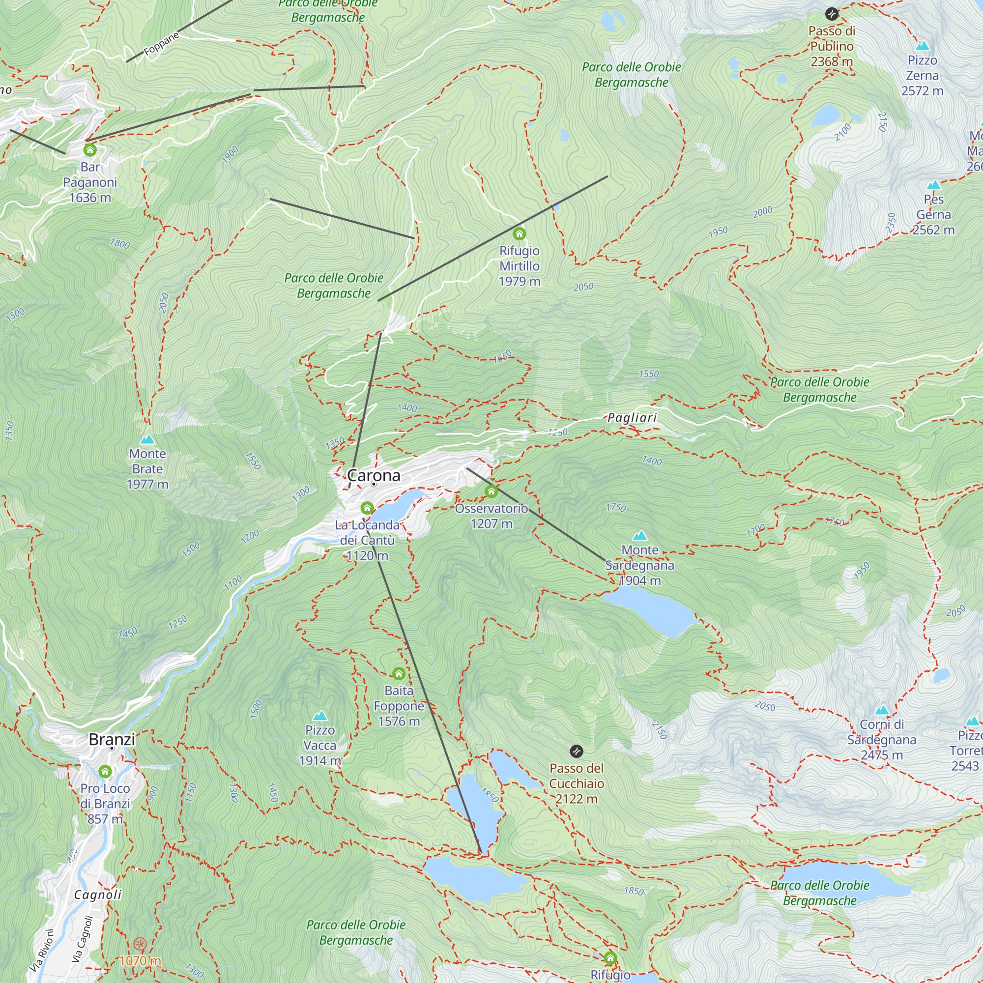 Osservatorio map