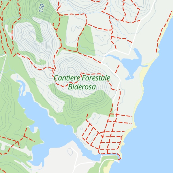 Map of Monte Urcatu