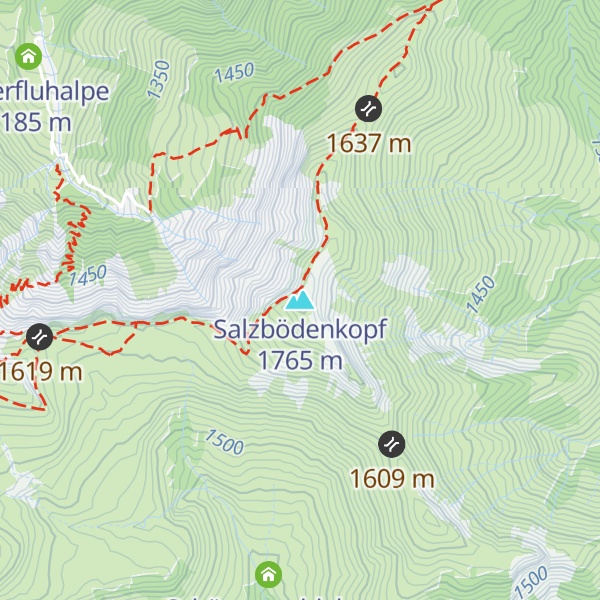 Map of Salzbödenkopf