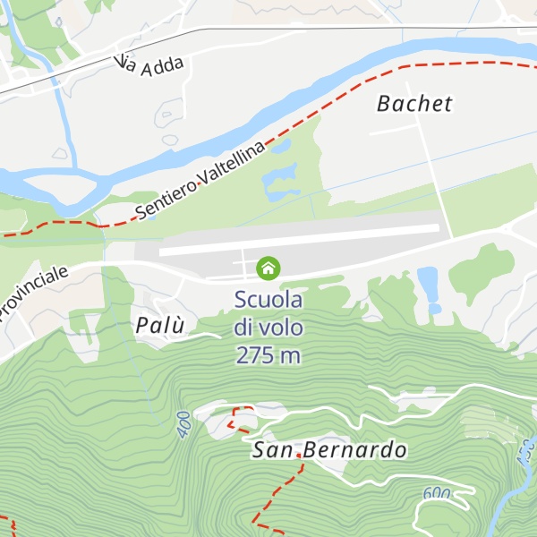 Map of Scuola di volo