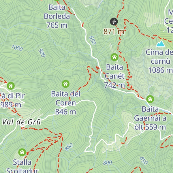 Map of Baita Nigrù