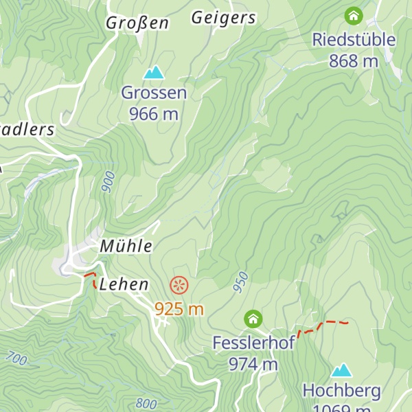 Map of Vereinsheim SV Eichenberg