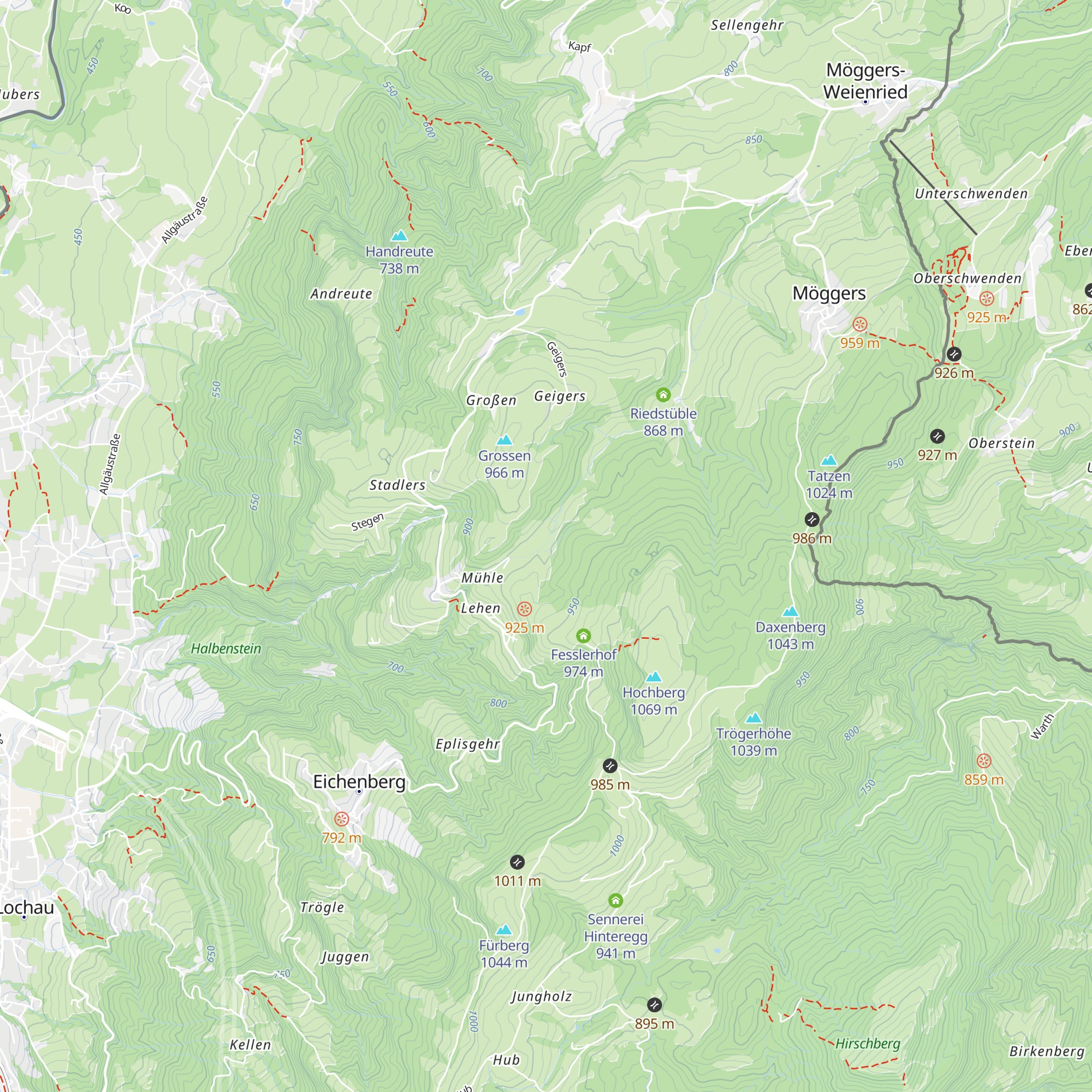 Vereinsheim SV Eichenberg map