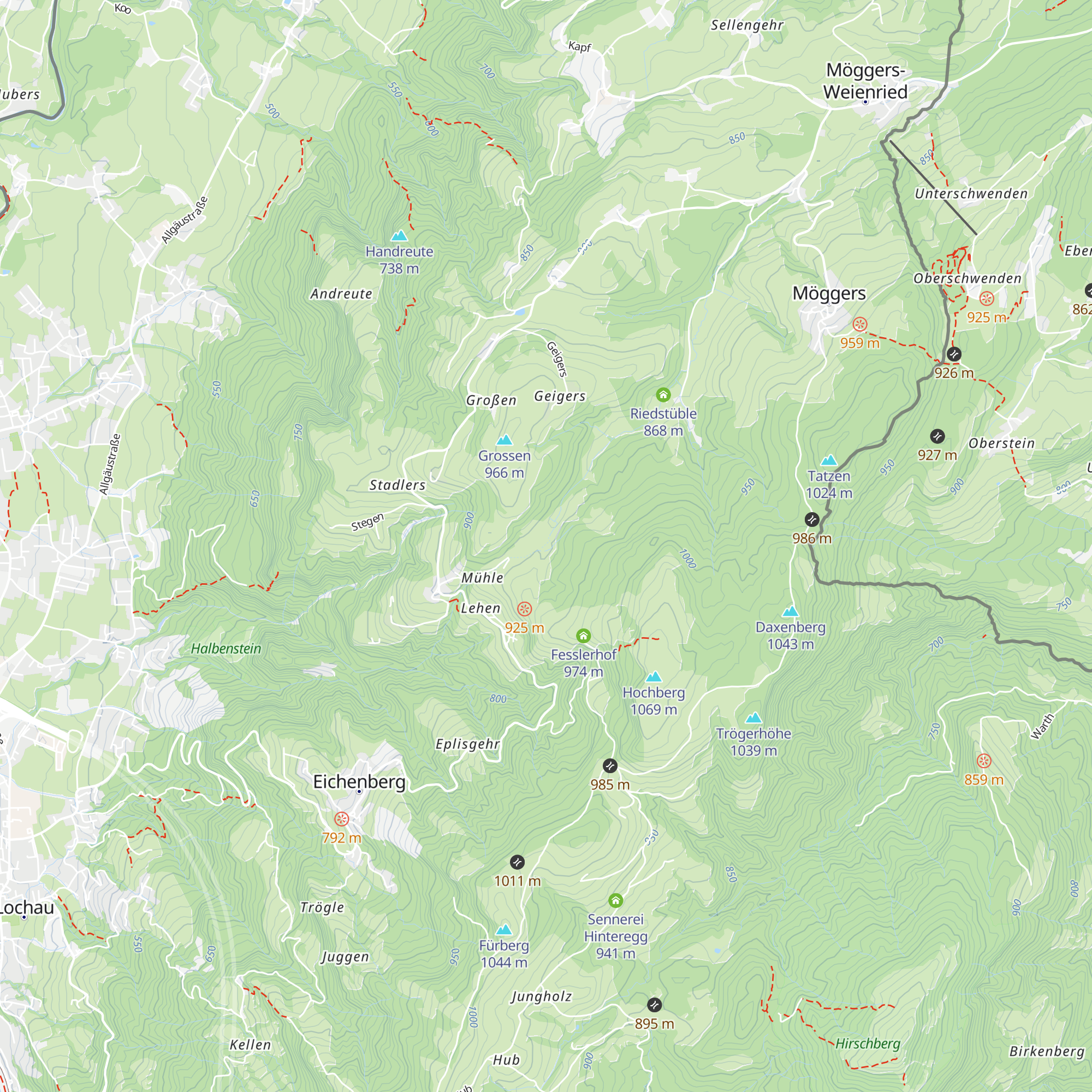 Vereinsheim SV Eichenberg map