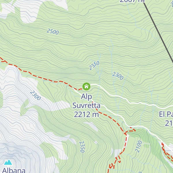 Map of Alp Suvretta