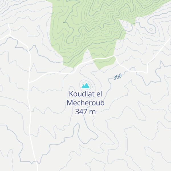 Map of Koudiat el Mecheroub