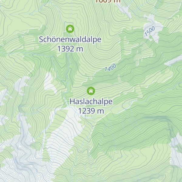 Map of Haslachalpe