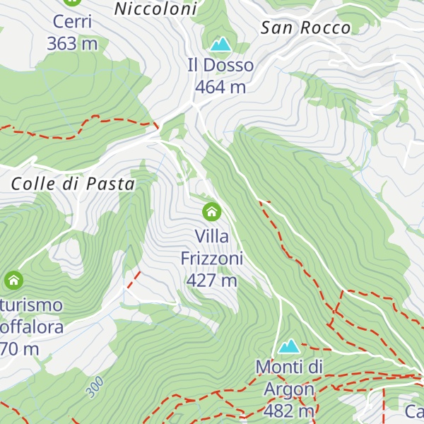 Map of Villa Frizzoni