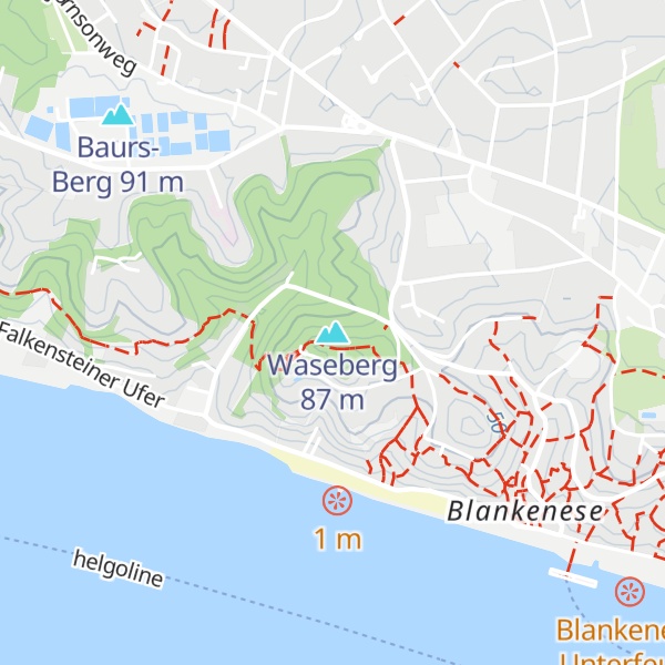 Map of Waseberg