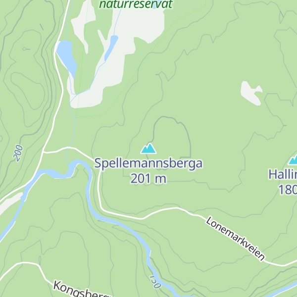 Map of Spellemannsberga