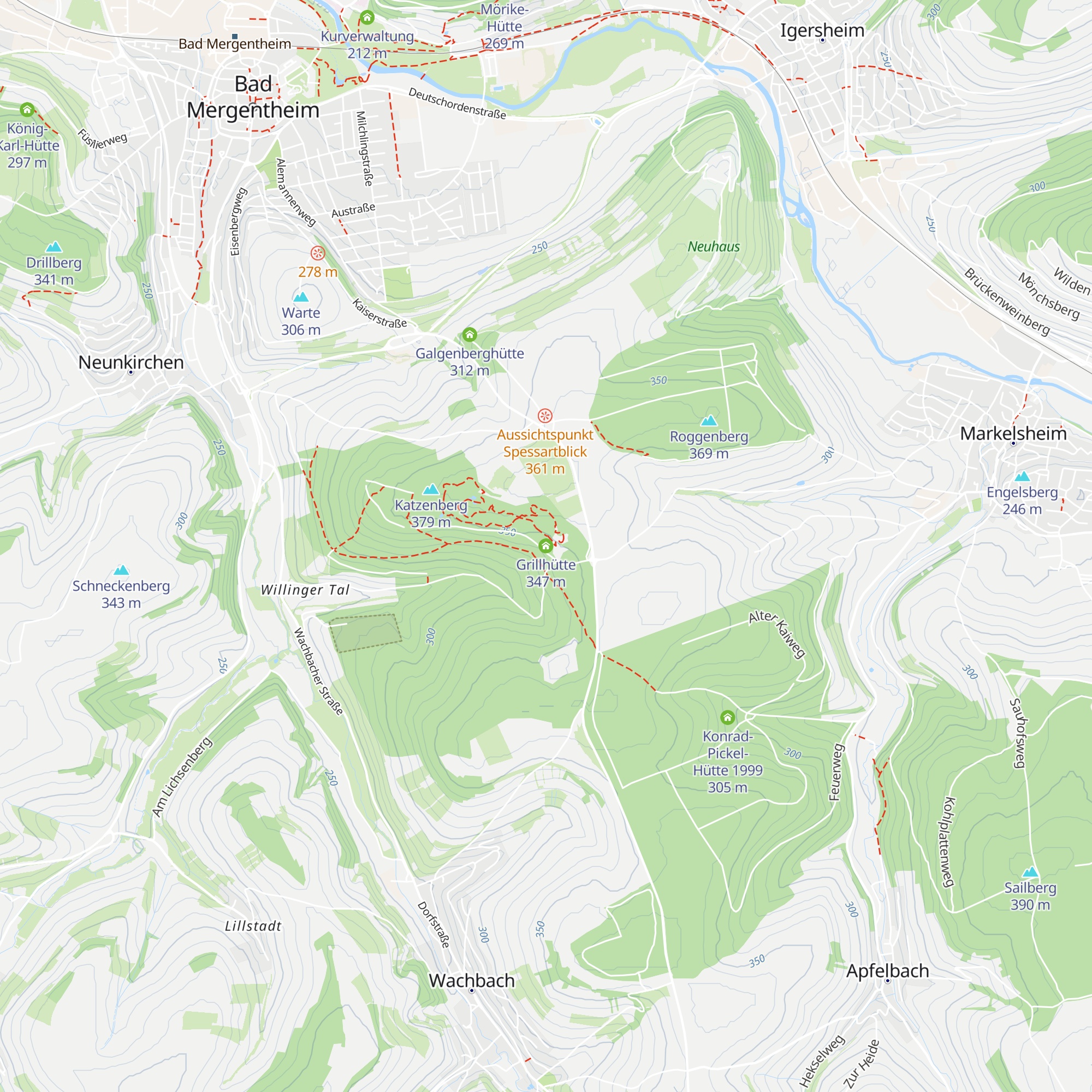 Grillhütte map