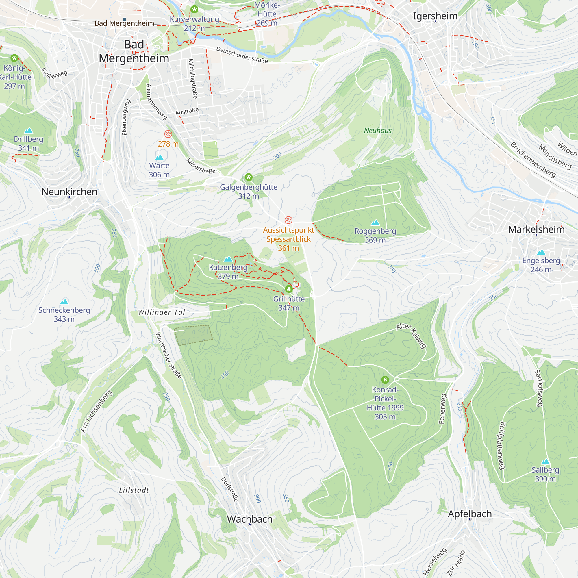 Grillhütte map