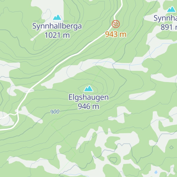 Map of Elgshaugen