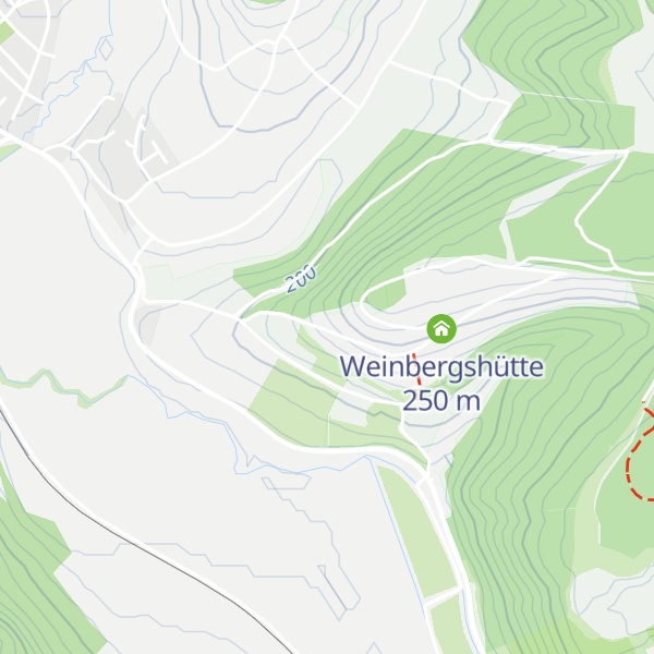 Map of Weinbergshütte