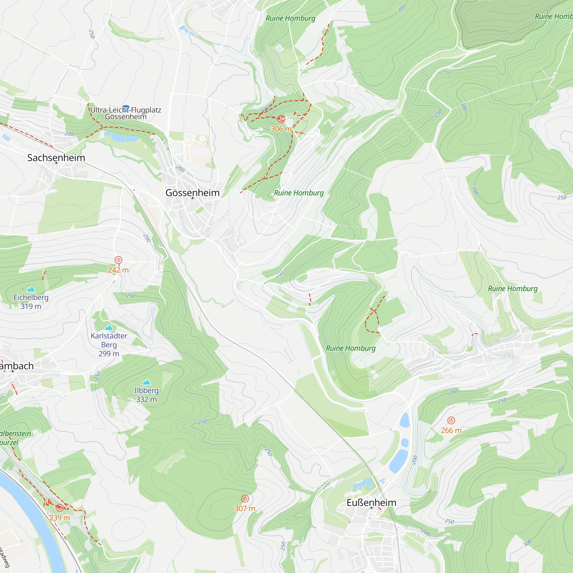 Weinbergshütte map