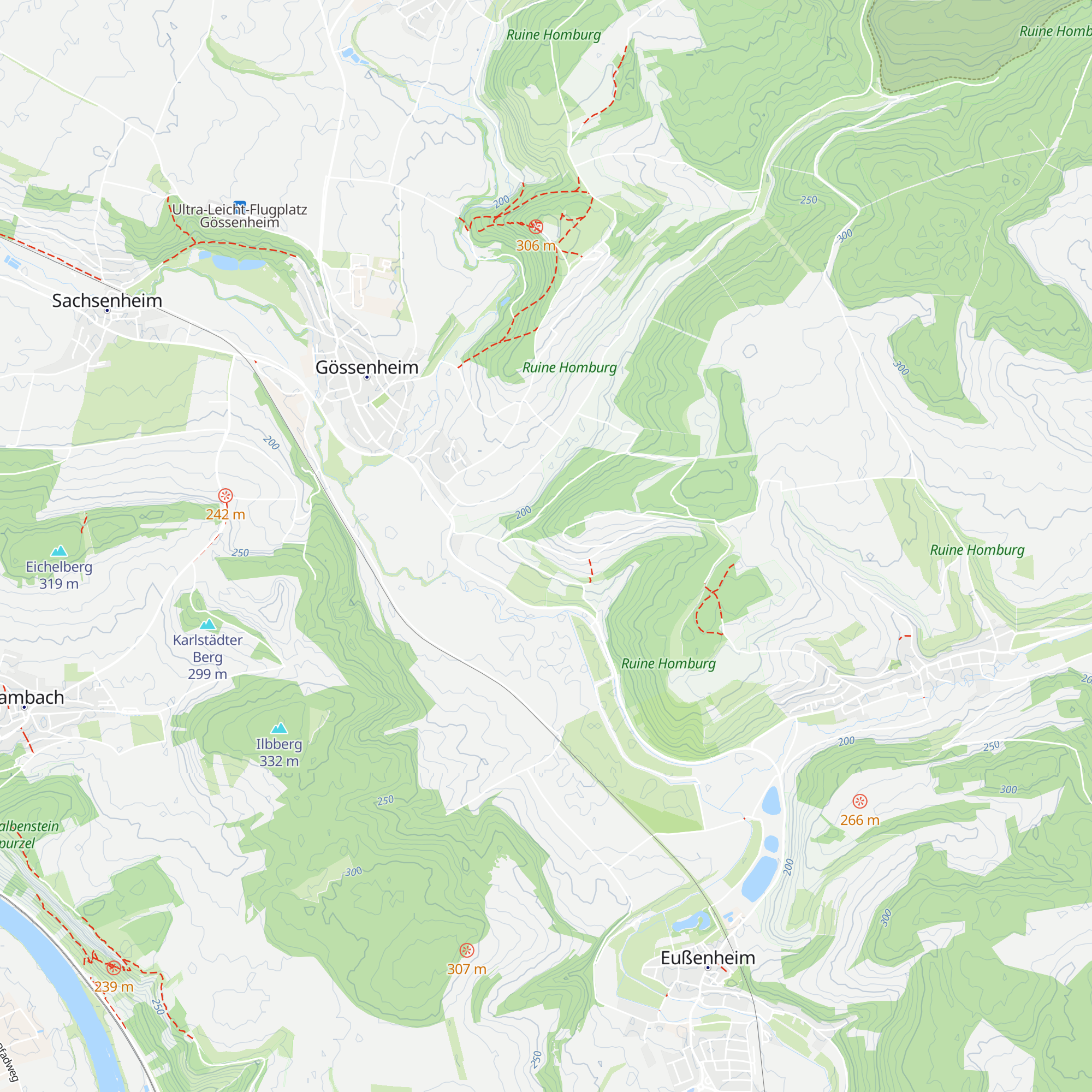 Weinbergshütte map