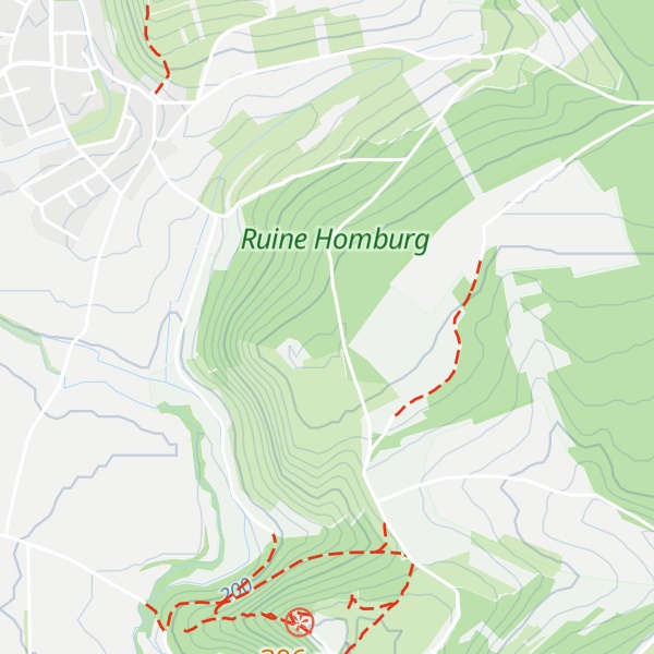 Map of Hohhafter Berg