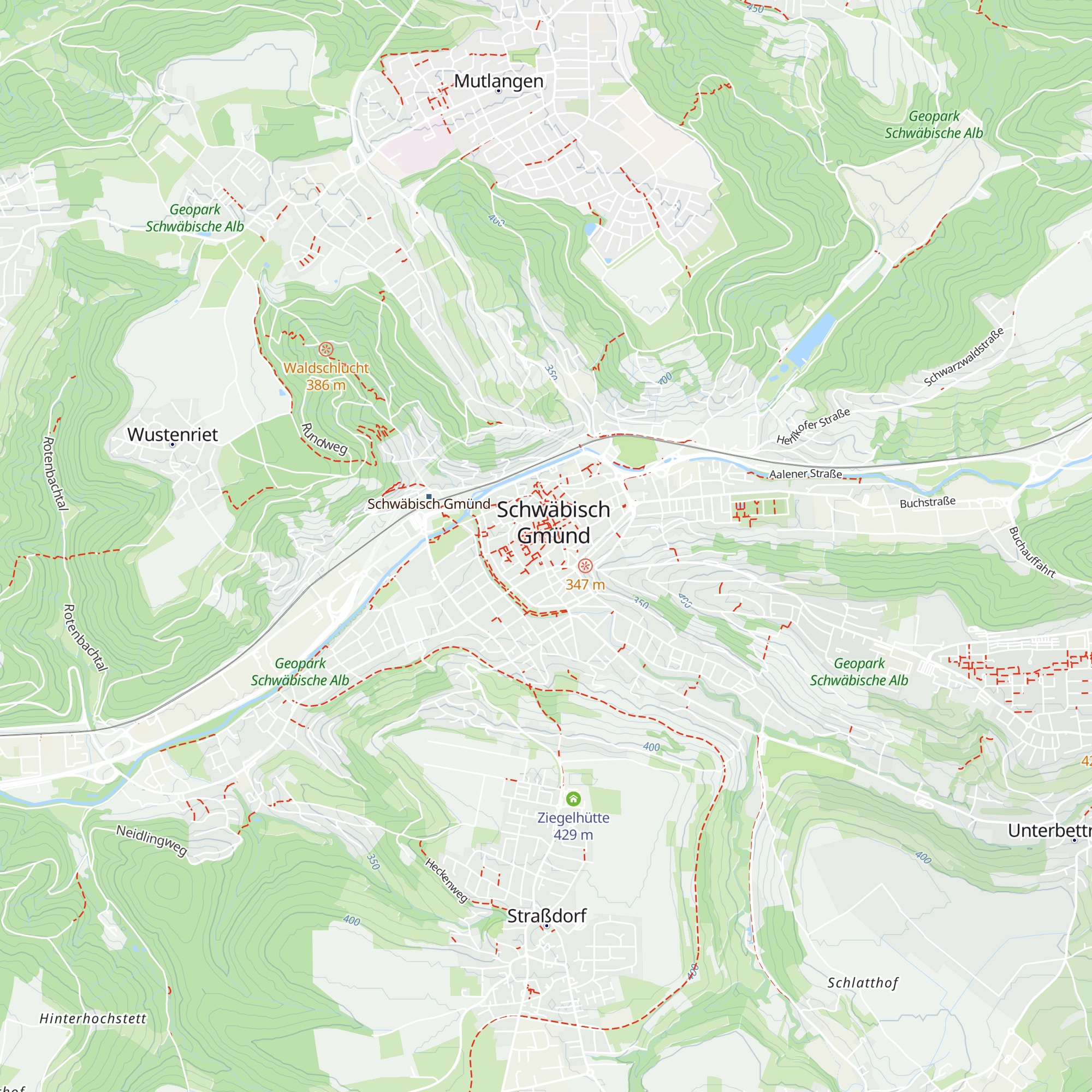 Münsterbauhütte "Heilig Kreuz" map