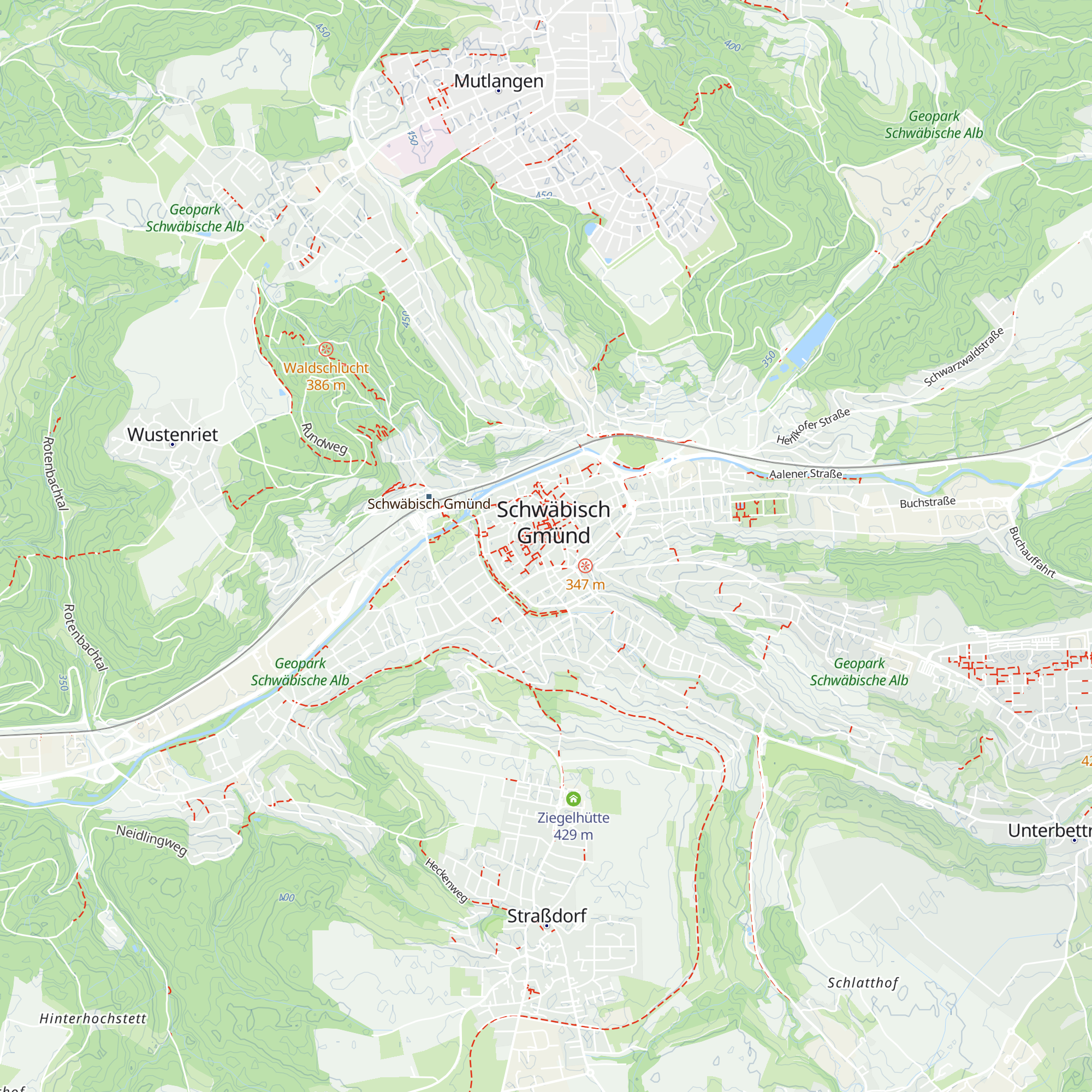 Münsterbauhütte "Heilig Kreuz" map