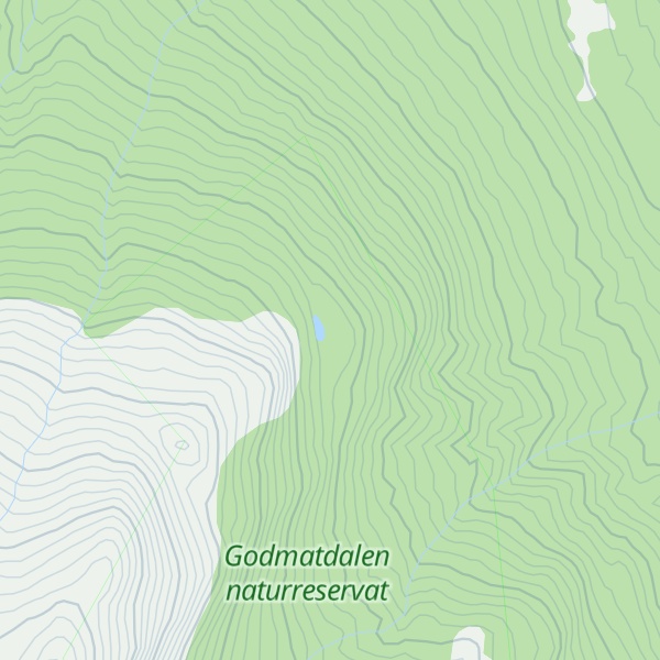 Map of Stuttefjellia