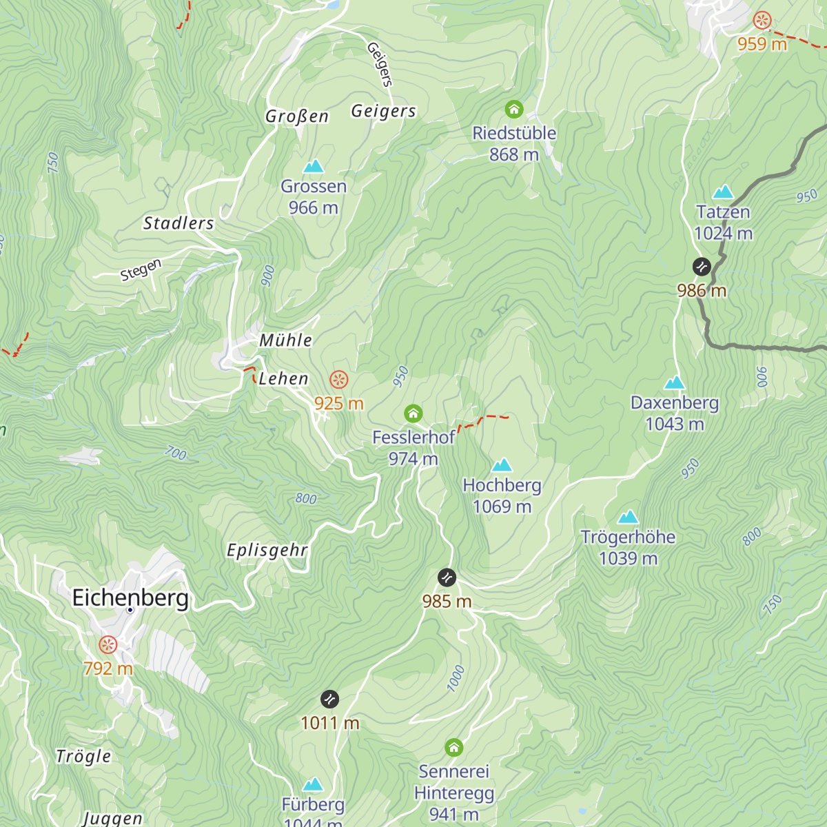 Fesslerhof map