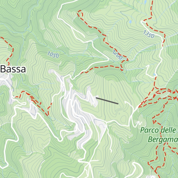 Map of Ristorante Pizzera Quattro Cime