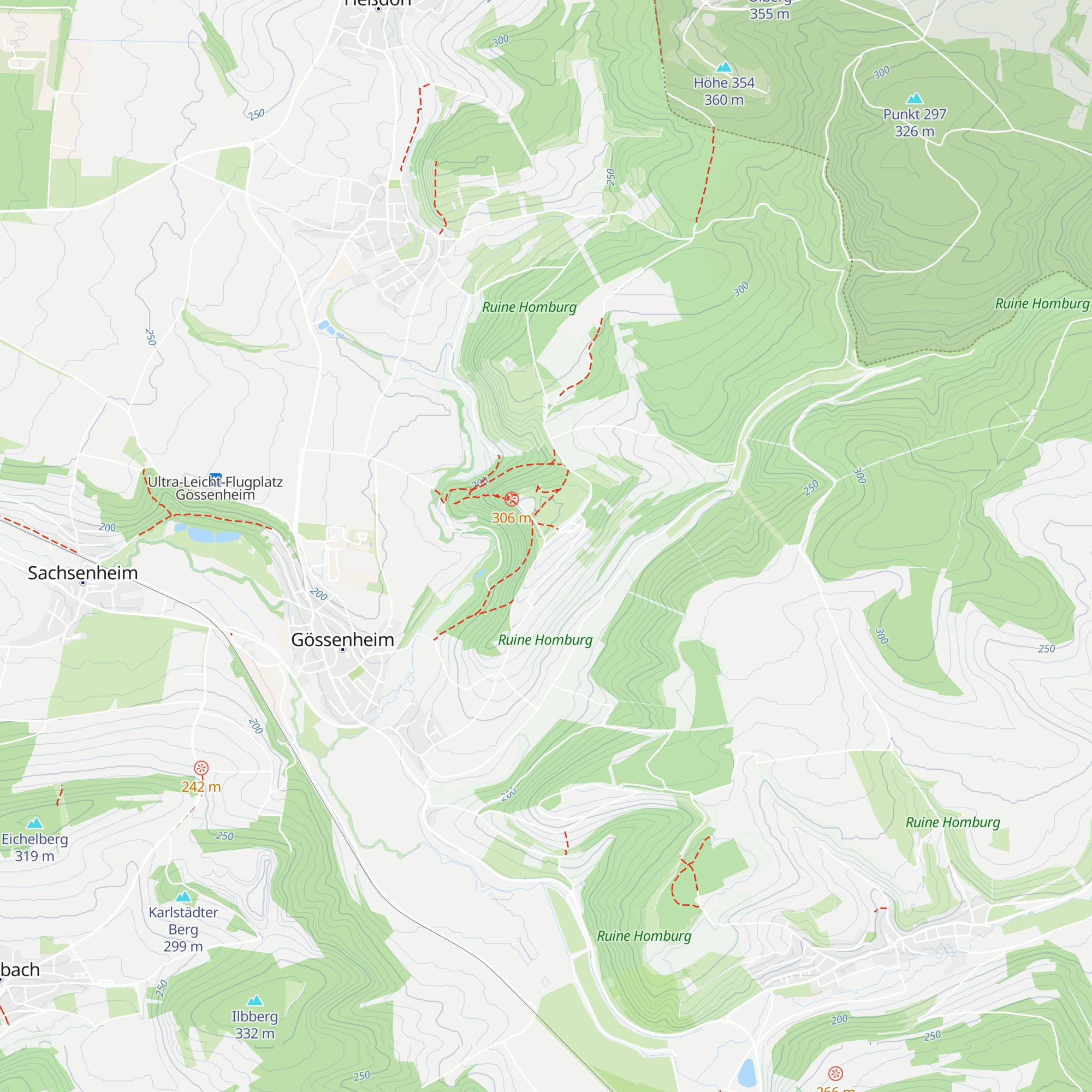 Panoramahütte map