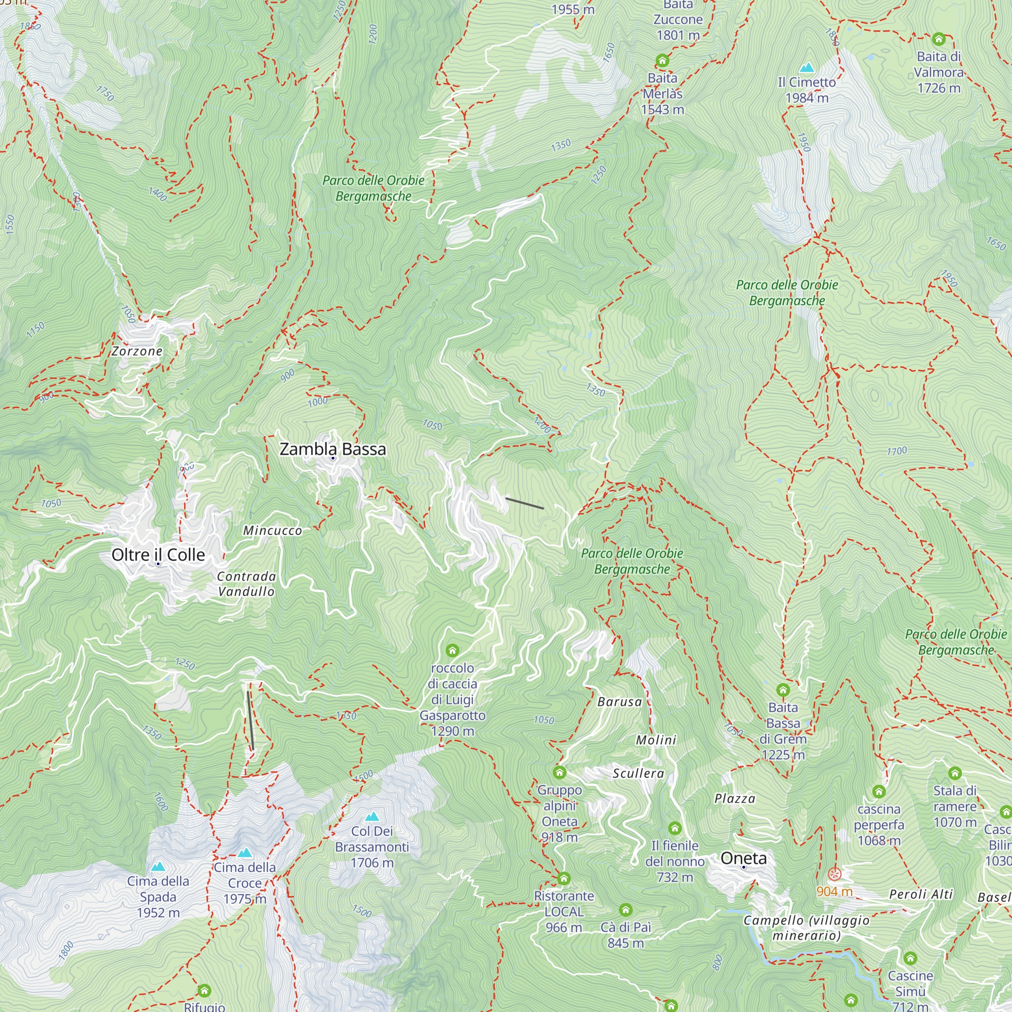 Albergo Ristorante Neve map