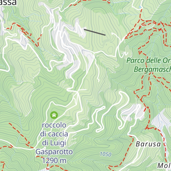 Map of Col Di Zambla