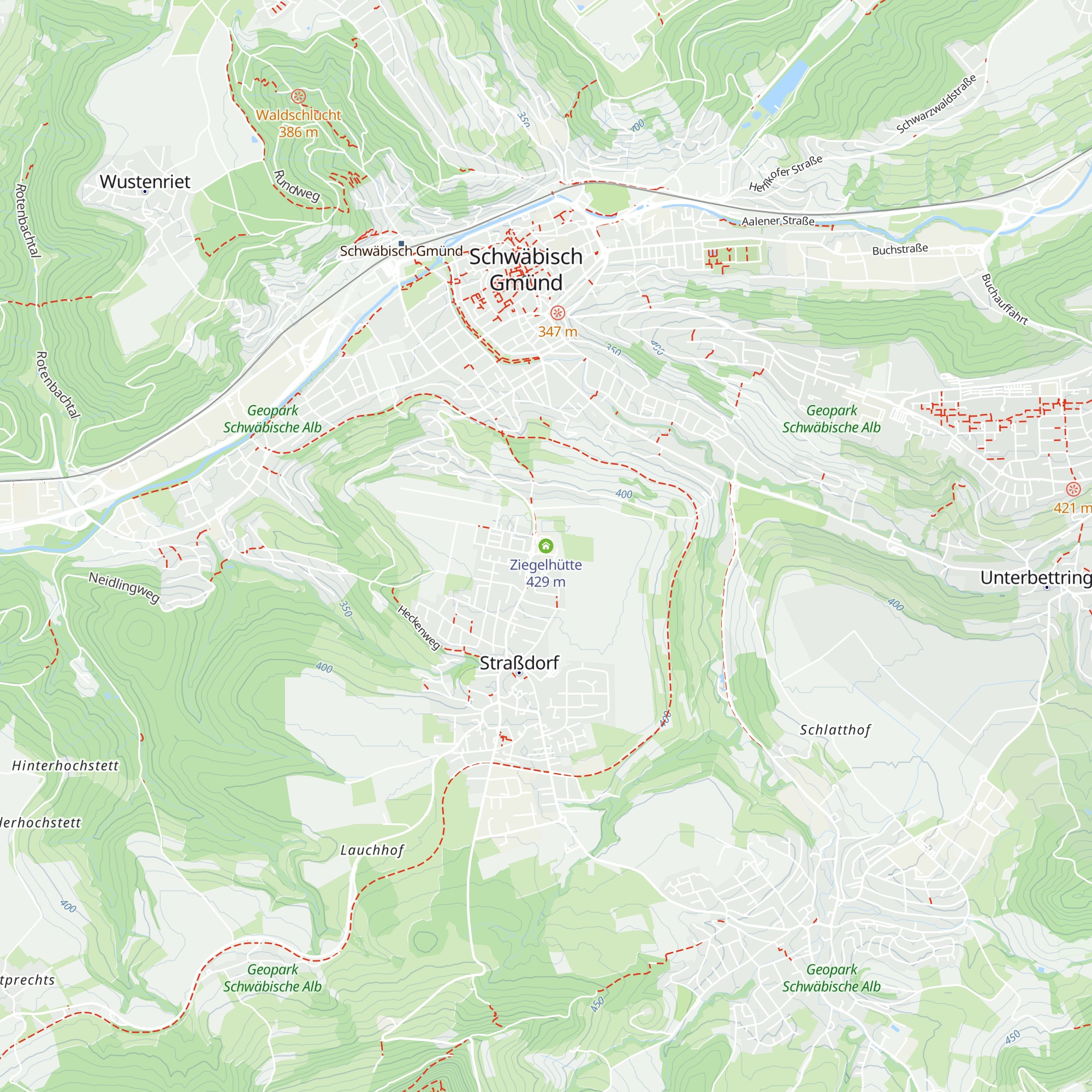 Ziegelhütte map