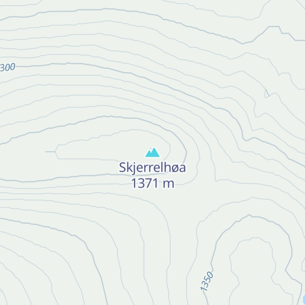 Map of Skjerrelhøa
