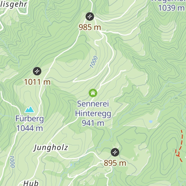 Map of Sennerei Hinteregg