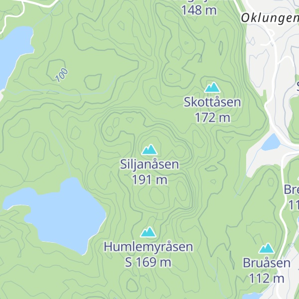 Map of Siljanåsen