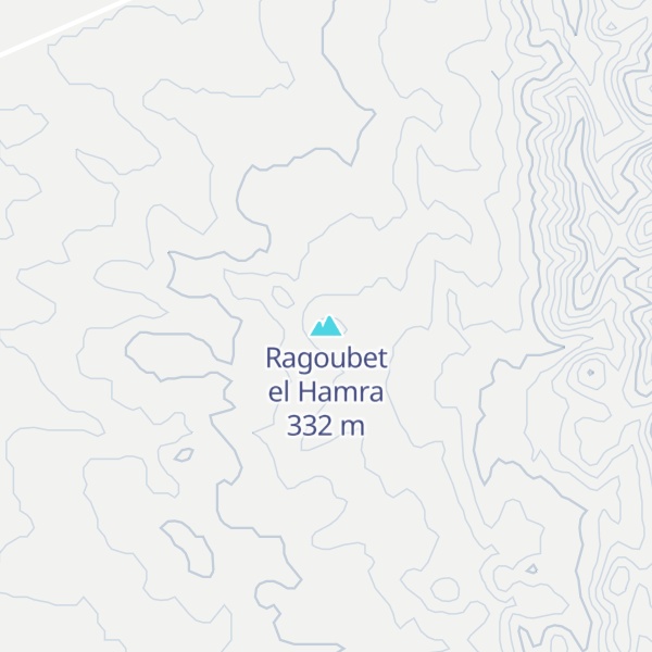 Map of Ragoubet el Hamra
