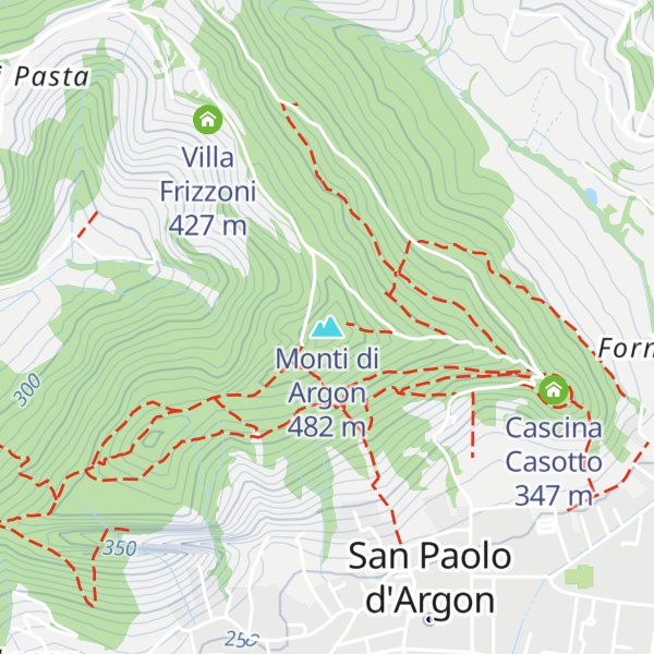 Map of Monti di Argon