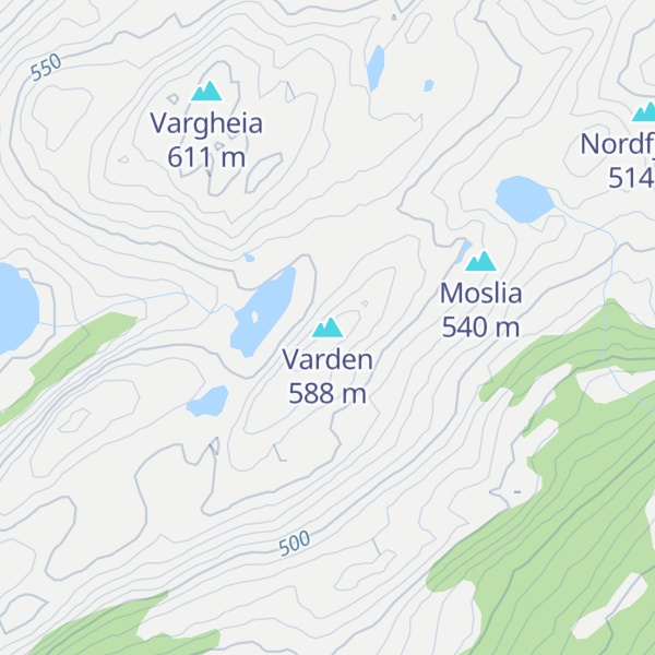Map of Varden