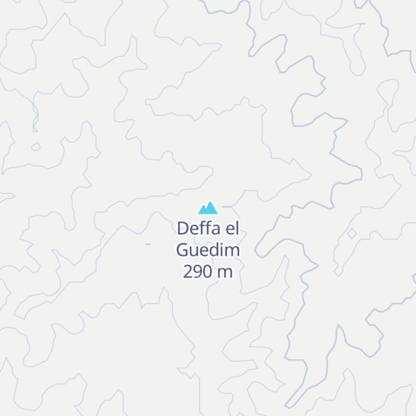 Map of Deffa el Guedim