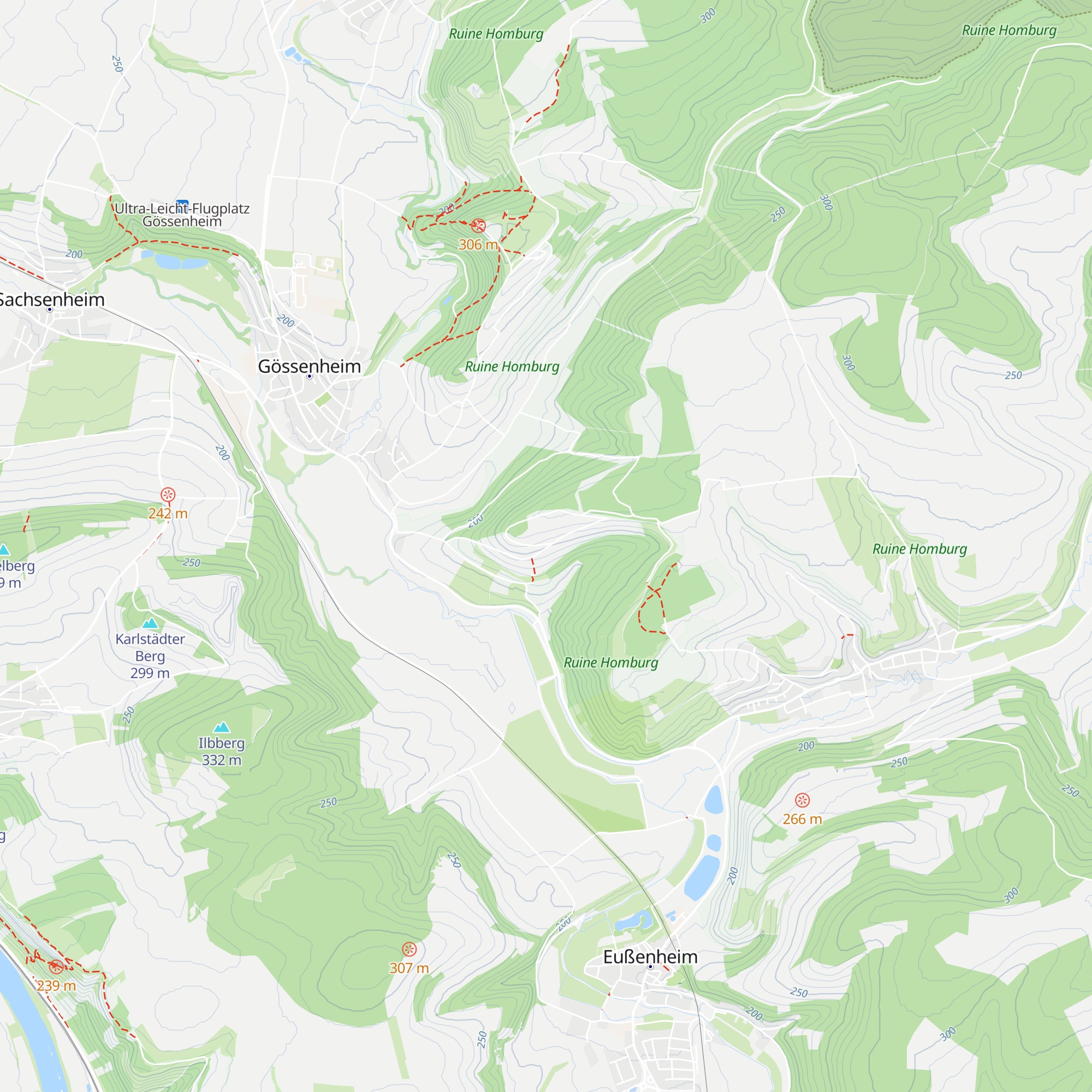 Weinbergshütte map